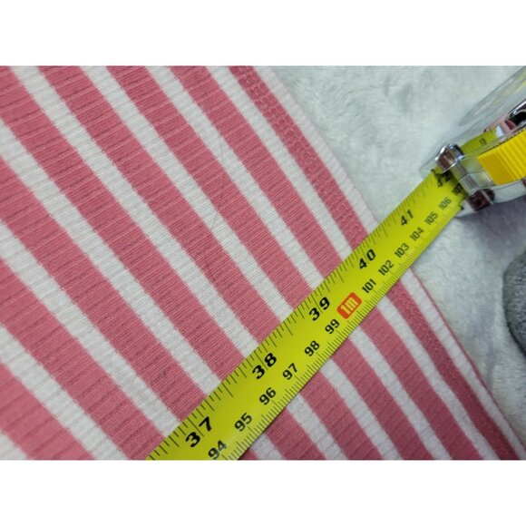 Lularoe Julia Red Stripe Shirt Dress  Pocketless Pencil Short Sleeve Size XL - Picture 5 of 5